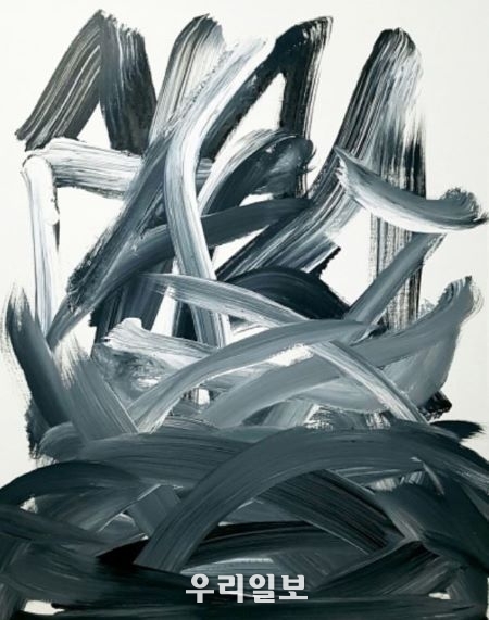 소리를본다-지리산 겨울_캔버스에혼합 117x91cm_2019(사진=아트인동산, 아트위드)