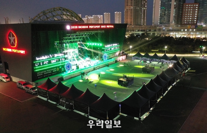 지난해 열린 펜타포트 모습.(사진=인천관광공사)
