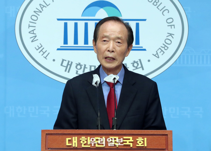 장기표 국민의힘 대선 예비후보가 4.15 부정선거 문제에 대해 수사를 촉구하고 나섰다. ⓒ 장기표 대선캠프 제공