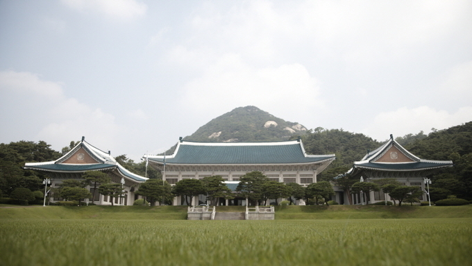 청와대 전경