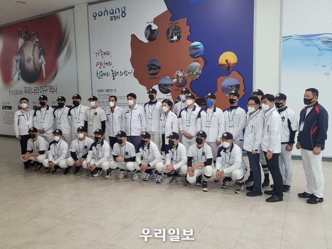 도성훈 인천시교육감은 포항야구장을 방문 ⓒ 인천시교육청 제공