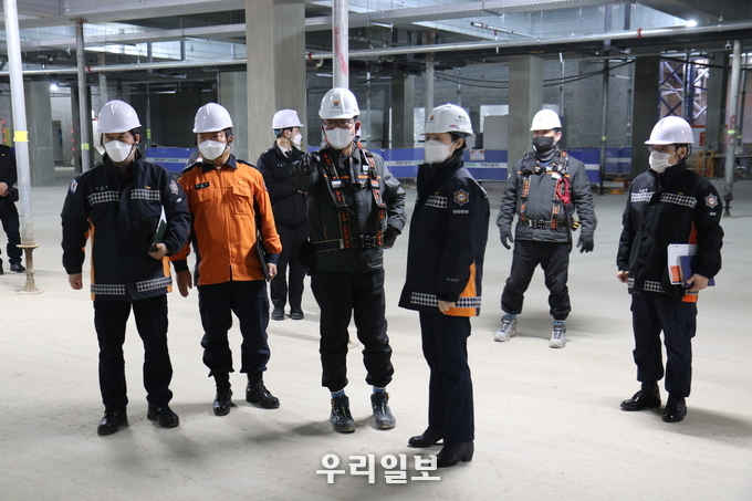 시흥소방서, 공사현장 사고 예방을 위한 관서장 현장안전컨설팅 ⓒ시흥소방서